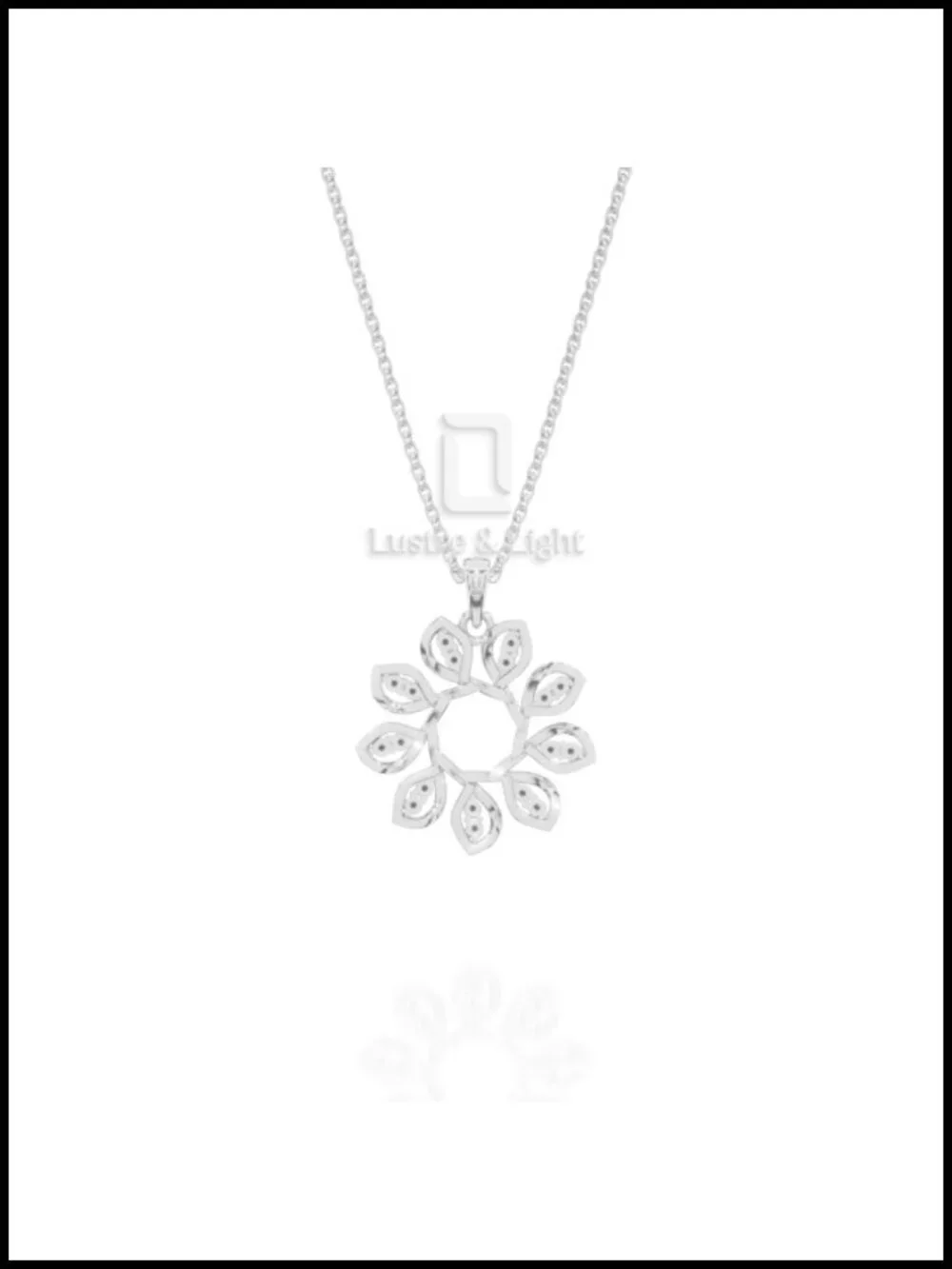 Sterling Silver Ruby Pendant Necklace 18k Vermeil Flower Jewelry Gift